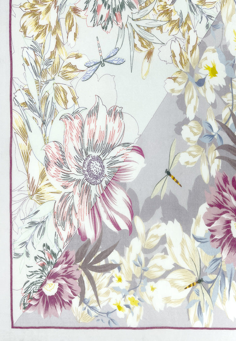 花朵蜻蜓披肩
