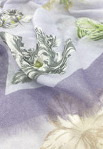 素雅花朵披肩
