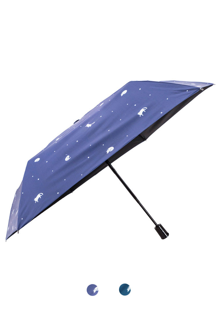 躲懶貓輕巧自動晴雨傘