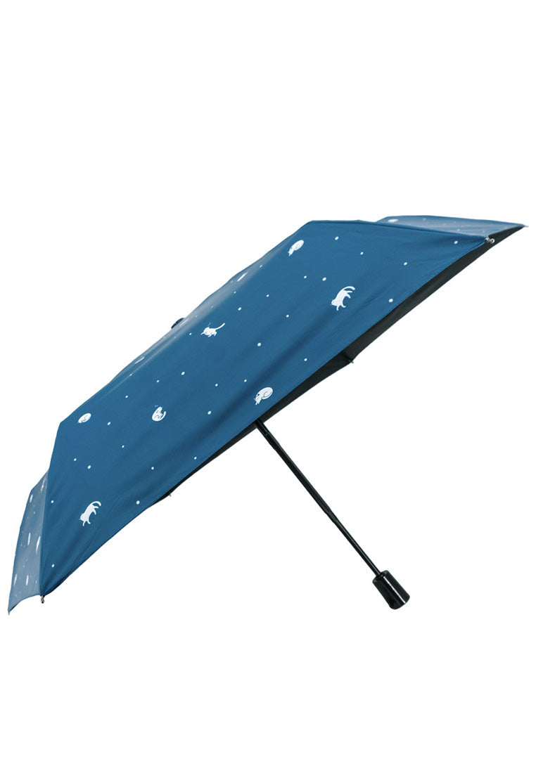 躲懶貓輕巧自動晴雨傘