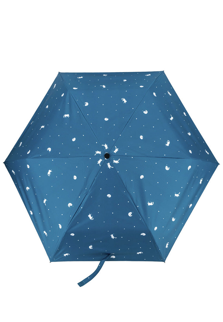 躲懶貓輕巧自動晴雨傘