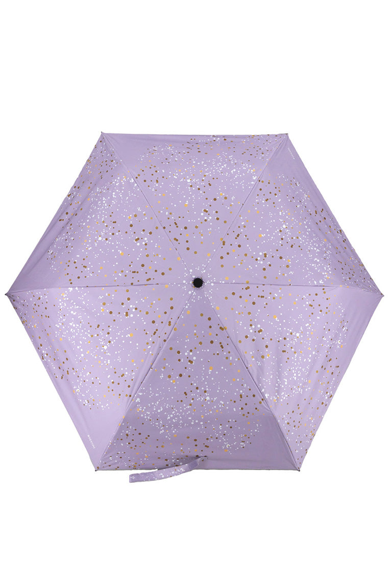 圓點輕巧自動晴雨傘