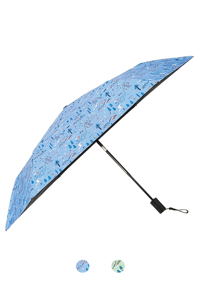 油壓式自動開合晴雨傘-郊遊