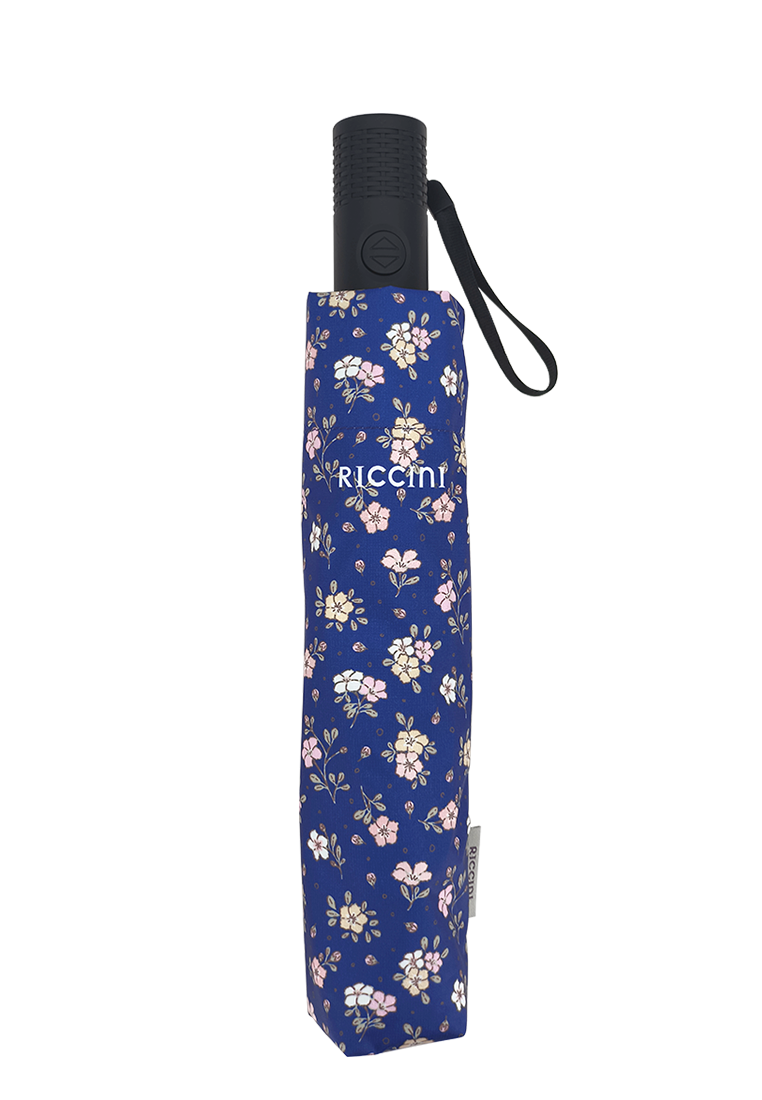 油壓式自動開合晴雨傘-花朵