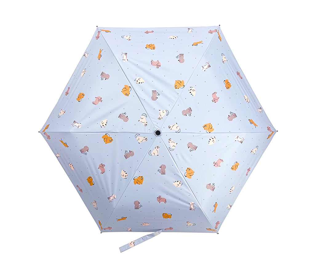 筆袋型萌狗雨傘