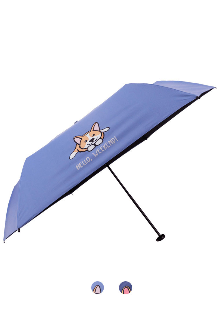 筆袋型哥基晴雨傘