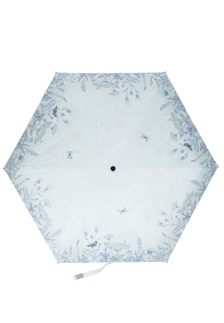 五折便攜晴雨傘-花與蝴蝶