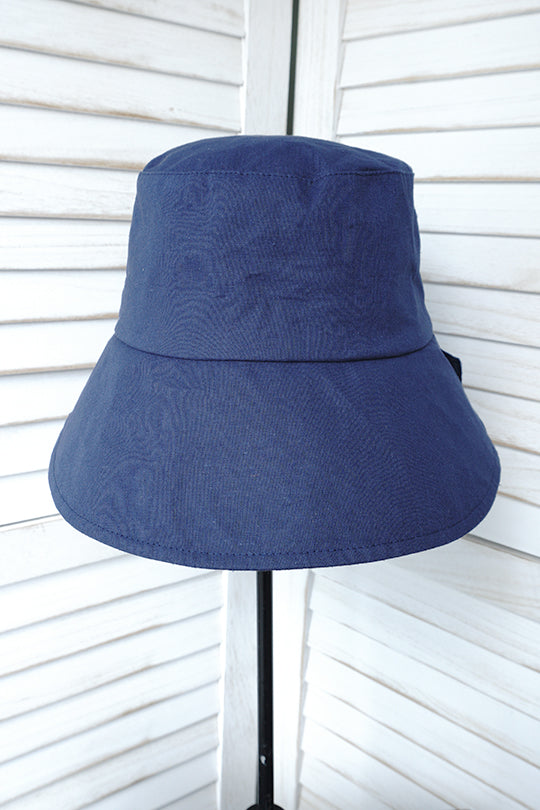 護頸防曬帽-藍色