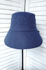 護頸防曬帽-藍色