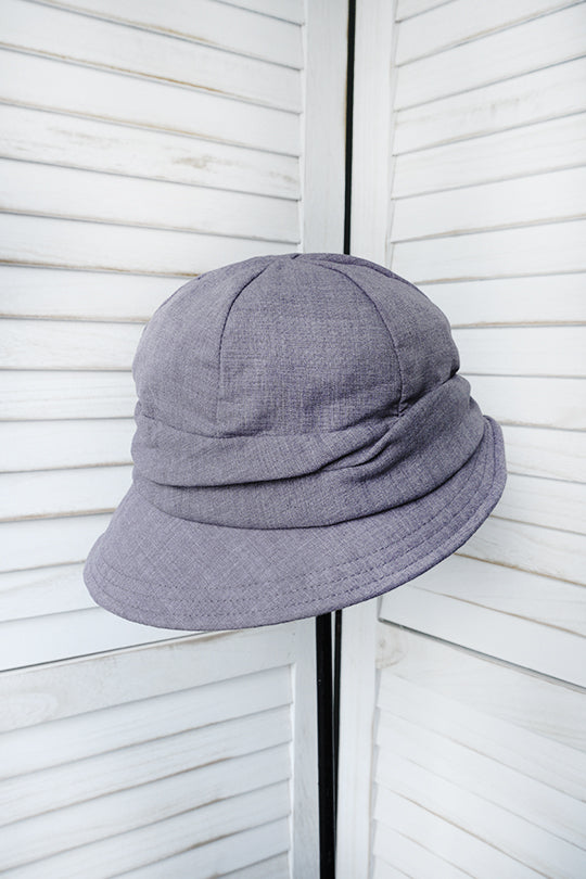 休閒防曬帽-紫色