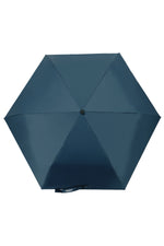 輕巧淨色自動傘-藍色