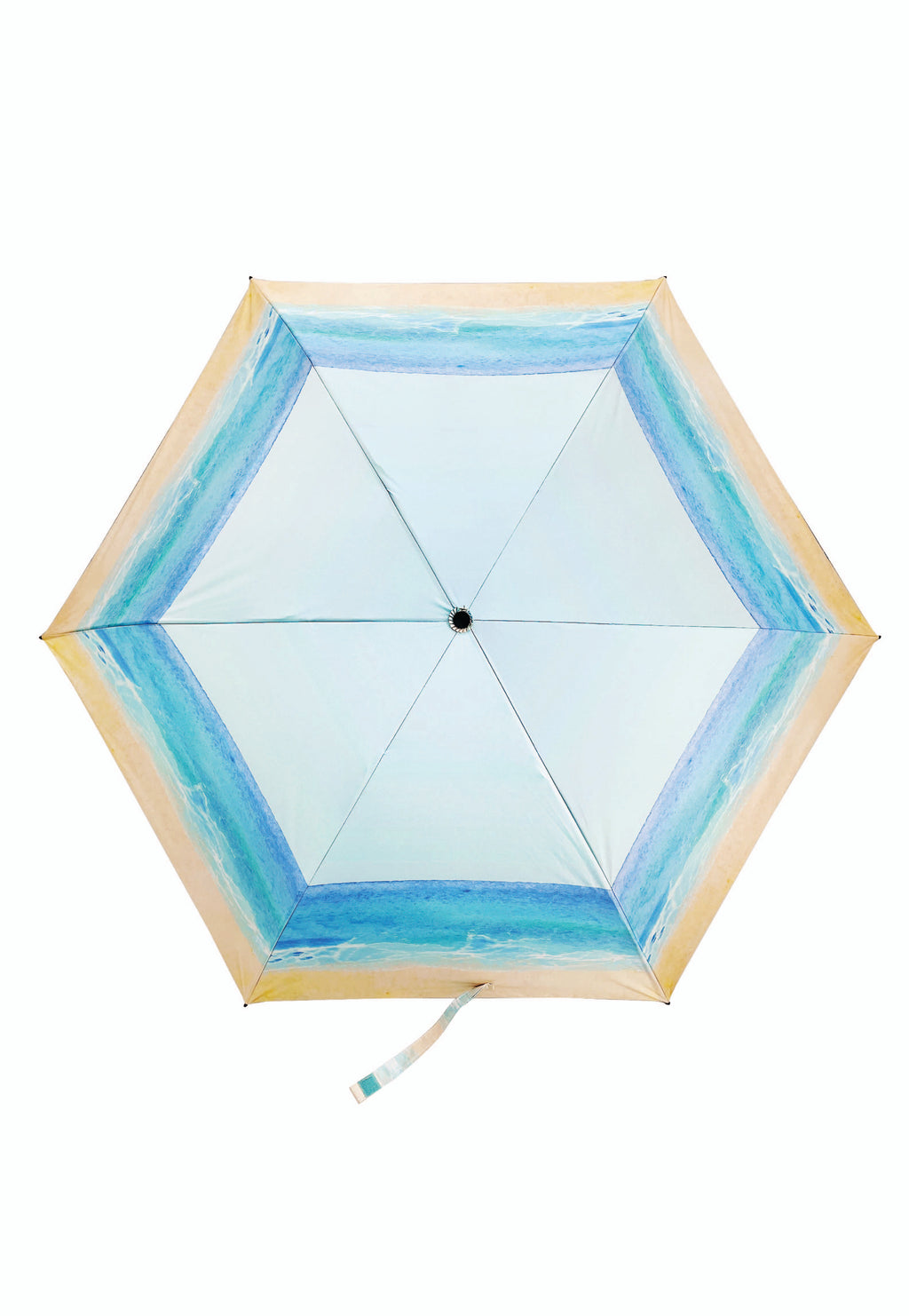 筆袋型愜意海邊雨傘